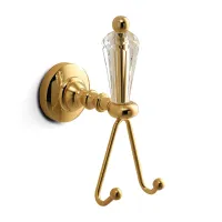 Zdjęcie Ekskluzywny naścienny podwójny haczyk do łazienki – 3SC