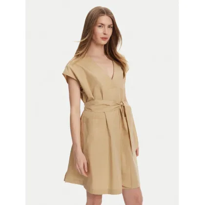 Zdjęcie Weekend Max Mara Sukienka codzienna Mitico 2515221132 Beżowy Regular Fit