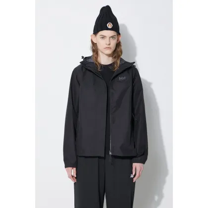 Zdjęcie Helly Hansen kurtka Vancouver Rain damska kolor czarny przejściowa 53587