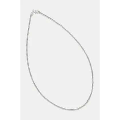 Zdjęcie Tom Wood naszyjnik srebrny Curb Chain M 100264