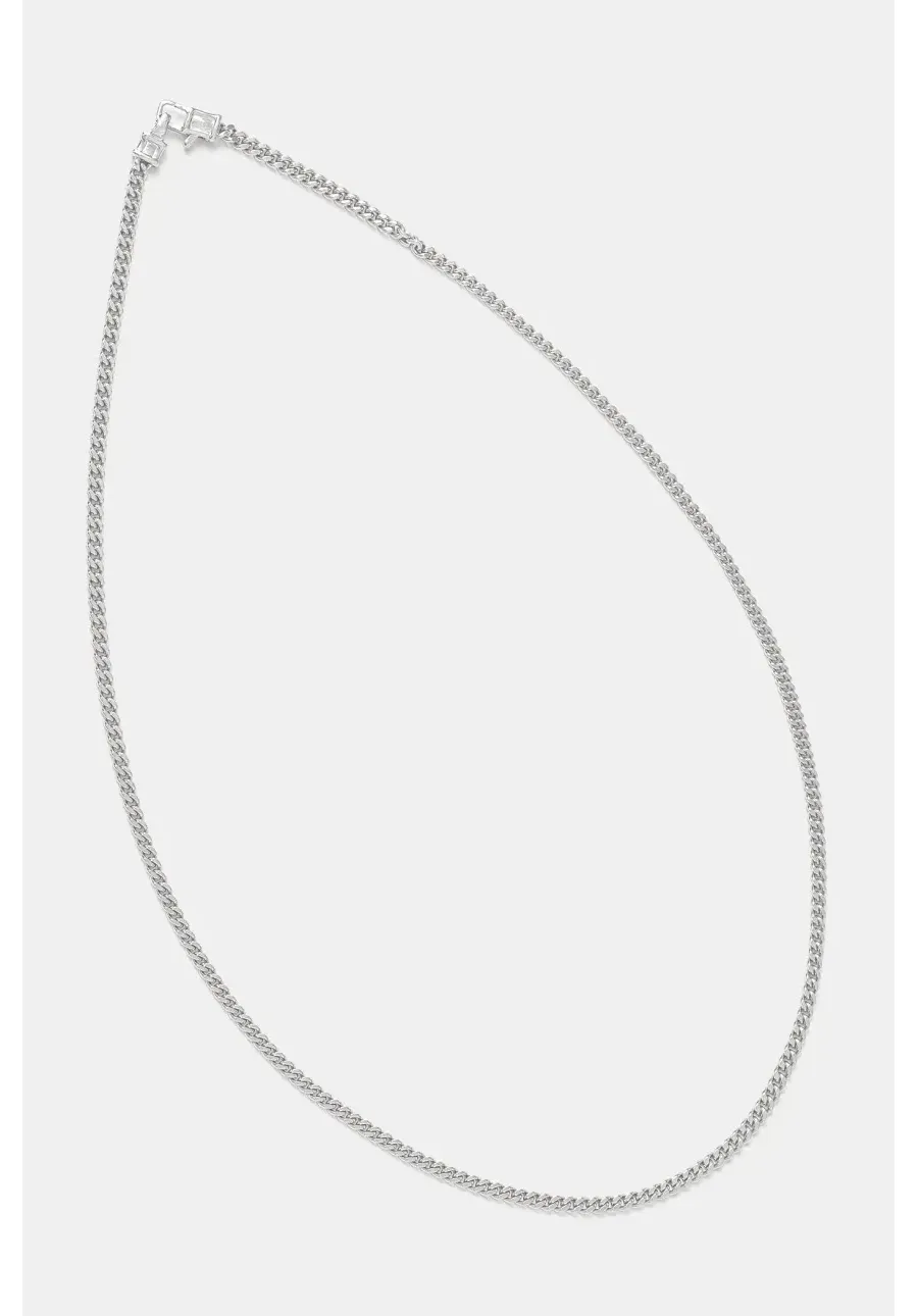 obrazek 1 Tom Wood naszyjnik srebrny Curb Chain M 100264
