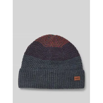 Zdjęcie Czapka beanie z naszywką z logo model ‘MIGUEN’