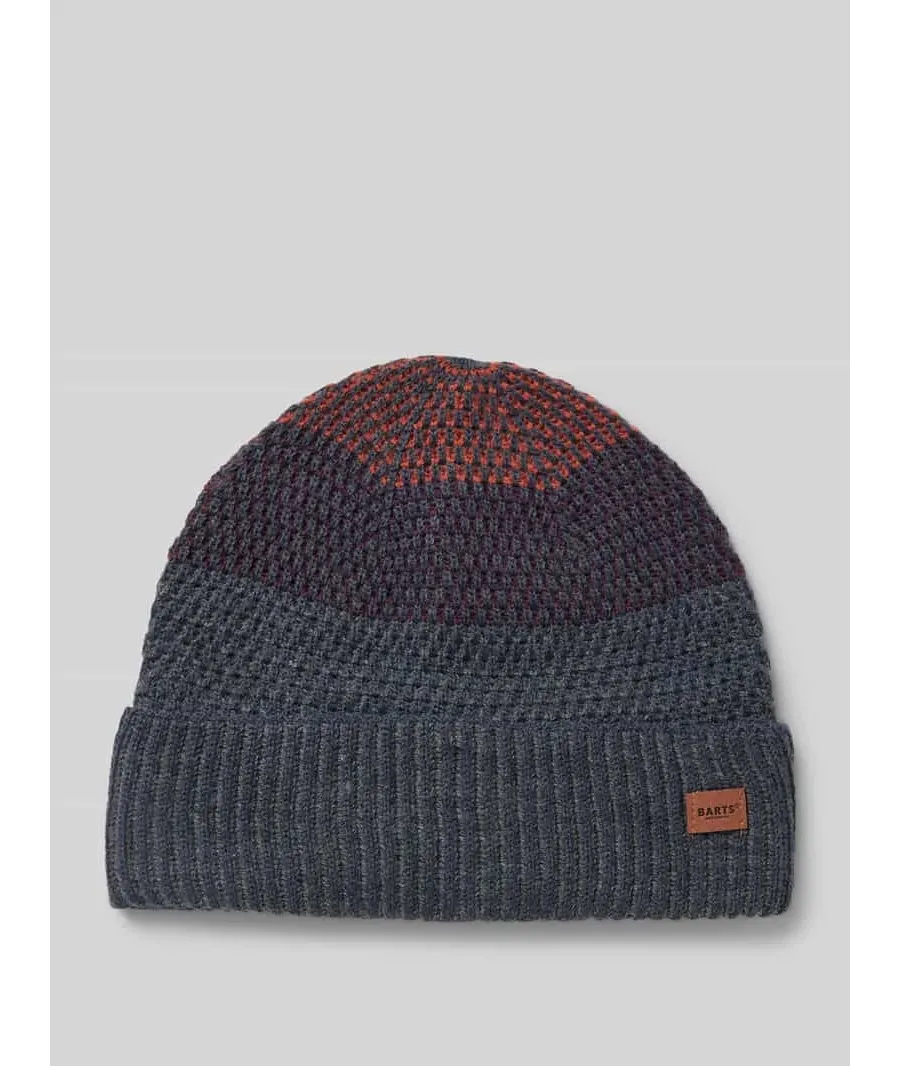 obrazek 1 Czapka beanie z naszywką z logo model ‘MIGUEN’
