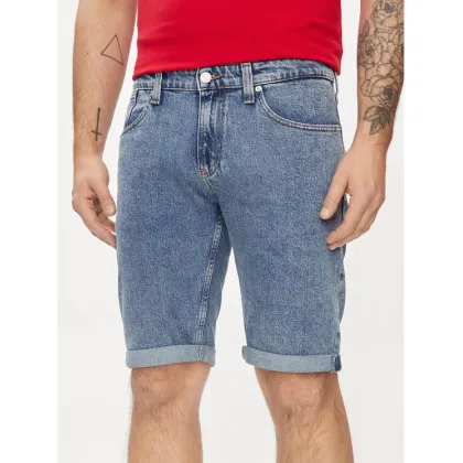 Zdjęcie Tommy Jeans Szorty jeansowe Ronnie DM0DM19155 Niebieski Slim Fit