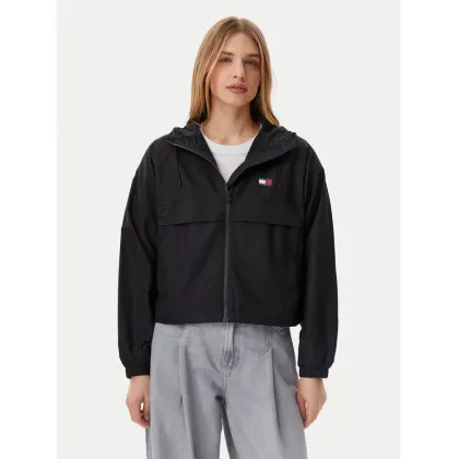Zdjęcie Tommy Jeans Wiatrówka Essential DW0DW20672 Czarny Relaxed Fit