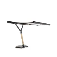 Zdjęcie Brązowy parasol Salento z elektrycznym mechanizmem rozkładania 300×250 cm do wyjątkowego ogrodu