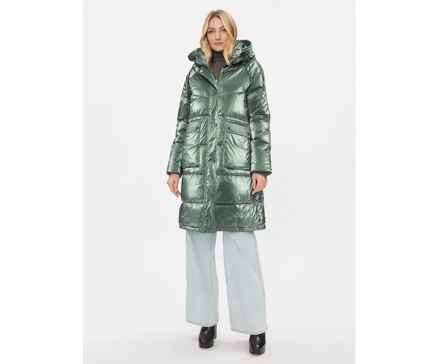 obrazek 1 Rinascimento Kurtka zimowa CFC0113544003 Zielony Regular Fit