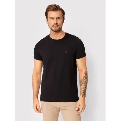 Zdjęcie Tommy Hilfiger T-Shirt Core Stretch MW0MW27539 Czarny Slim Fit