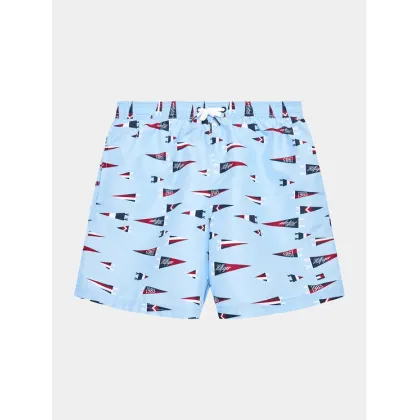 Zdjęcie Tommy Hilfiger Szorty kąpielowe UB0UB00484 Niebieski Regular Fit