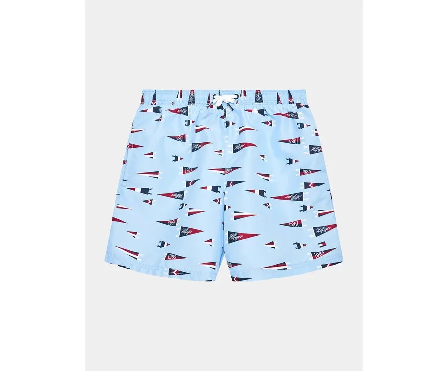 obrazek 1 Tommy Hilfiger Szorty kąpielowe UB0UB00484 Niebieski Regular Fit
