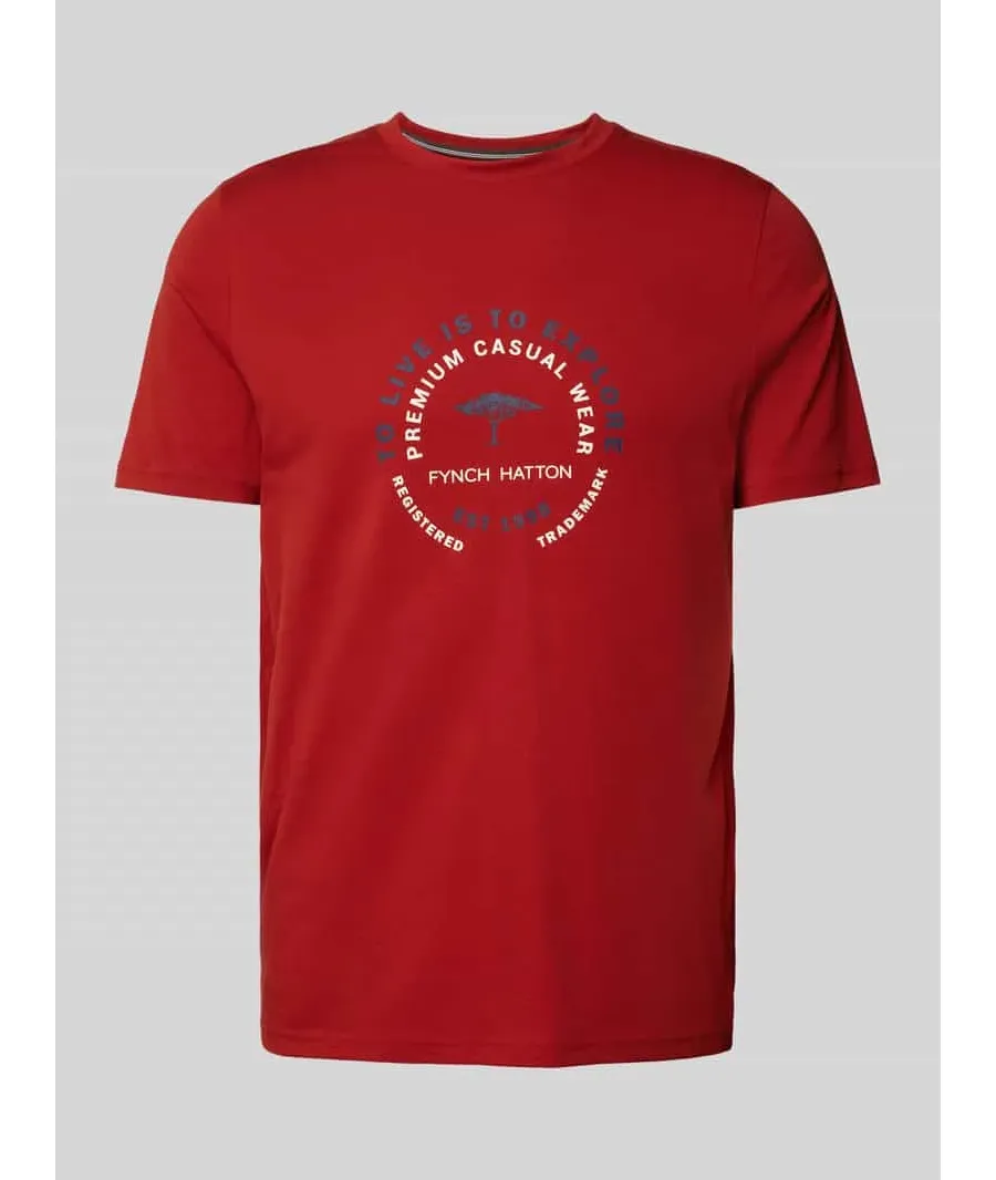 obrazek 1 T-shirt z nadrukiem z logo