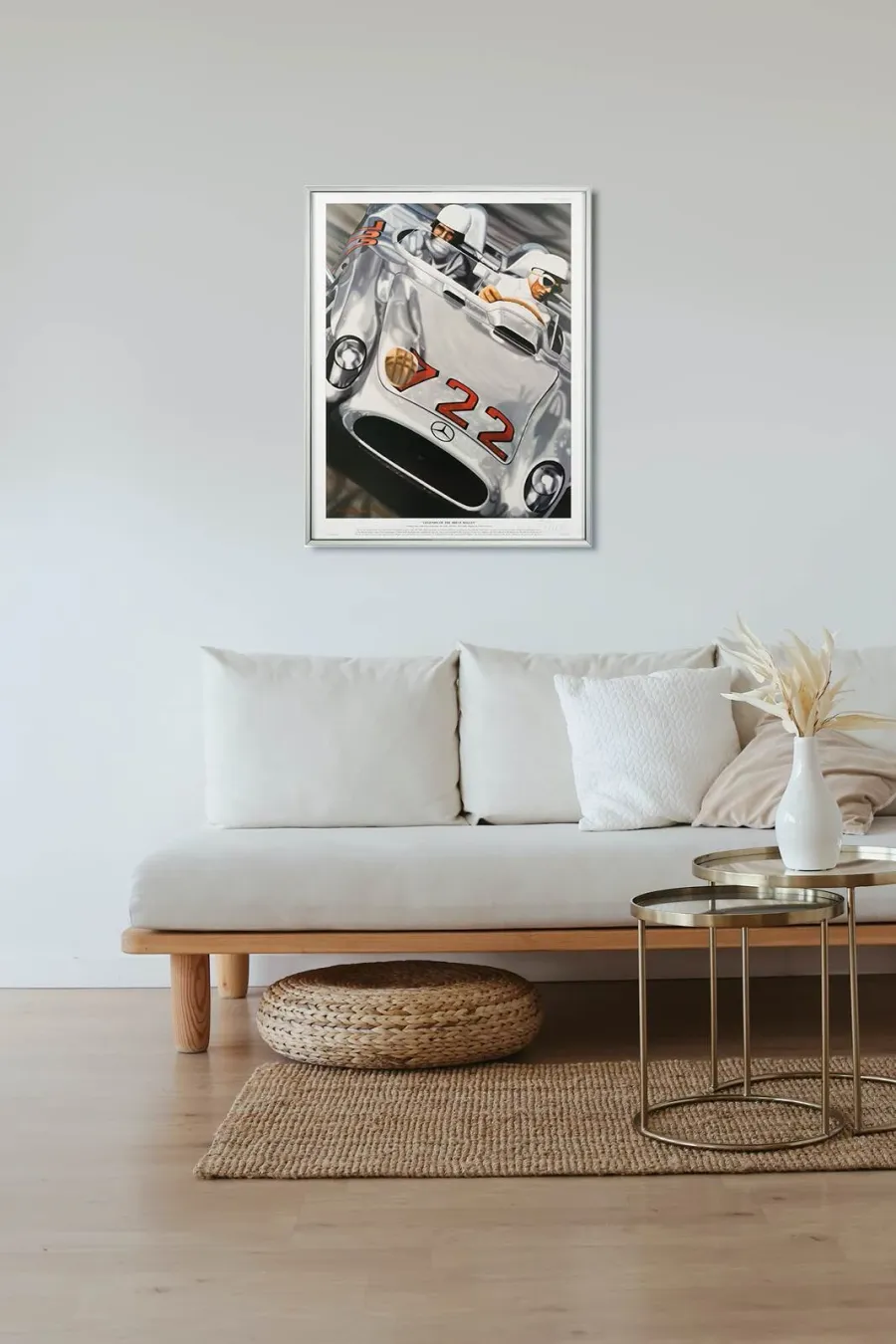 obrazek 2 Duży oryginalny plakat Mercedes-Benz 300 SLR (W 196 S) 722