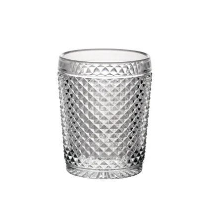 Zdjęcie Klasyczny zestaw czterech szklanek do whisky old fashion Bicos Incolor o klasycznym kształcie - Vista Alegre