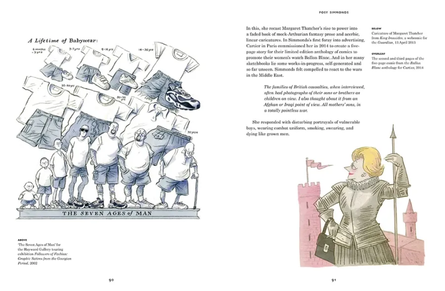 obrazek 9 Książka Posy Simmonds (The Illustrators) - Thames & Hudson