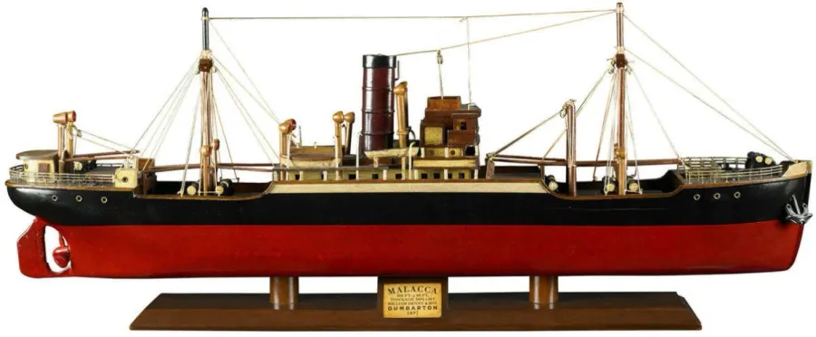 obrazek 1 Model statku Tramp Streamer 