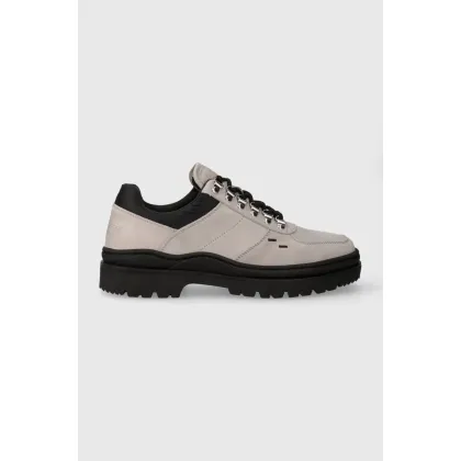 Zdjęcie Filling Pieces sneakersy skórzane Mountain Trail kolor szary 64328991108