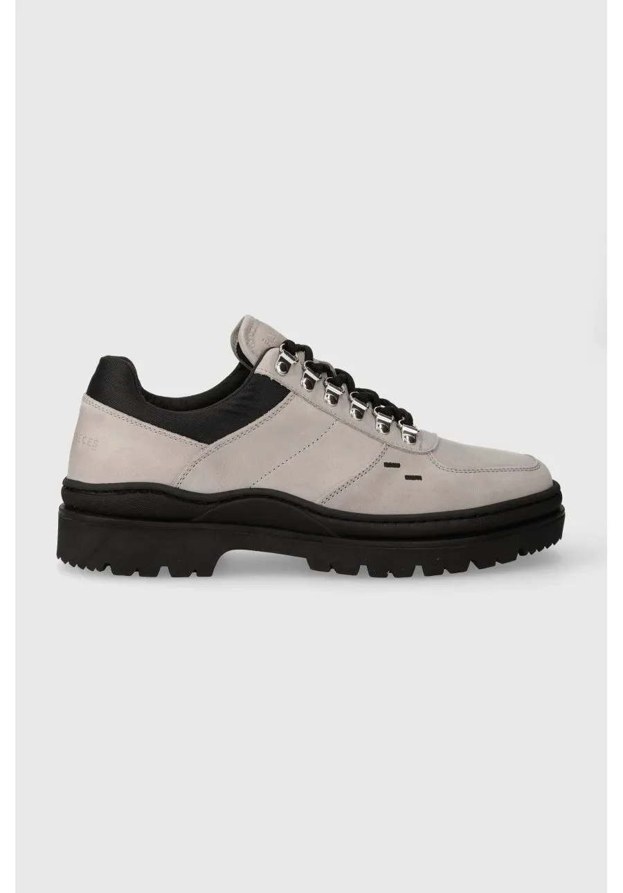 obrazek 1 Filling Pieces sneakersy skórzane Mountain Trail kolor szary 64328991108