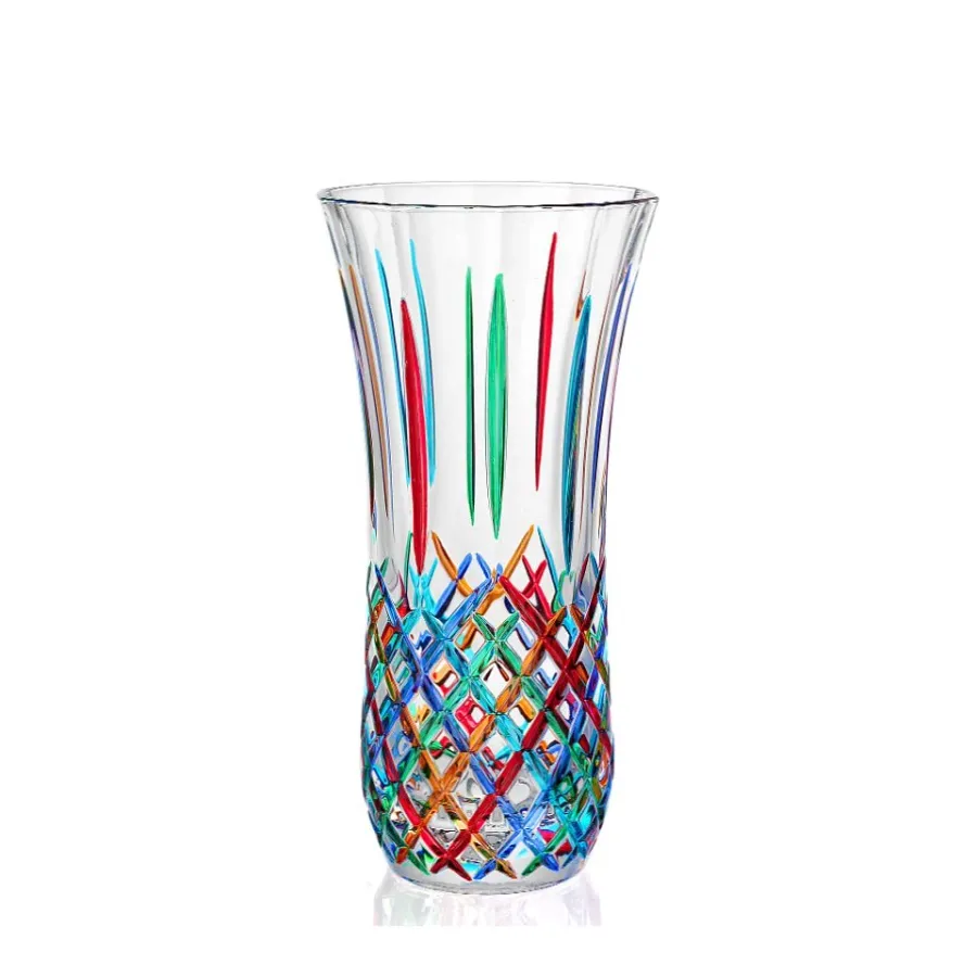 obrazek 1 Artystyczny włoski wazon ze szkła weneckiego (30 cm)