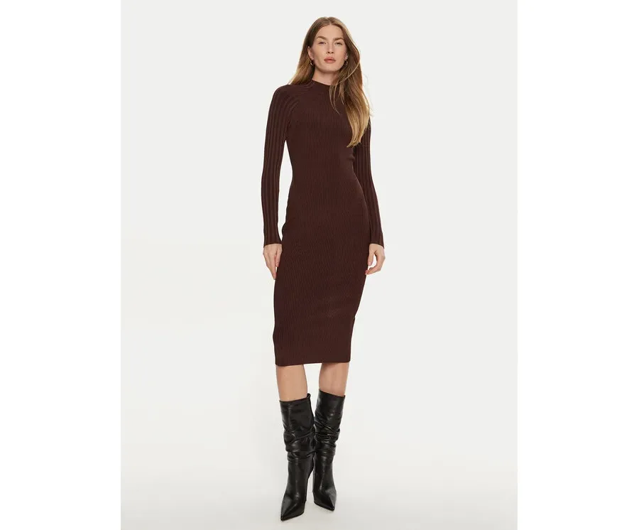 obrazek 1 Marciano Guess Sukienka dzianinowa 4BGK45 5036Z Brązowy Regular Fit