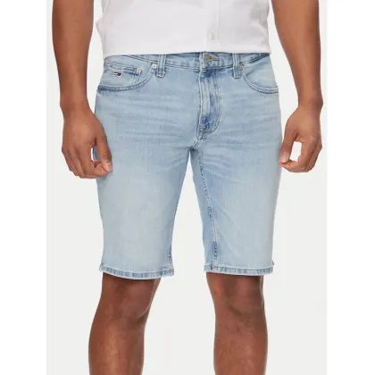 Zdjęcie Tommy Jeans Szorty jeansowe Scanton DM0DM18798 Niebieski Slim Fit