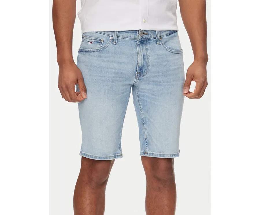 obrazek 1 Tommy Jeans Szorty jeansowe Scanton DM0DM18798 Niebieski Slim Fit