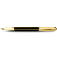 Picture Gold-plated Chinablack Rollerball Pen
