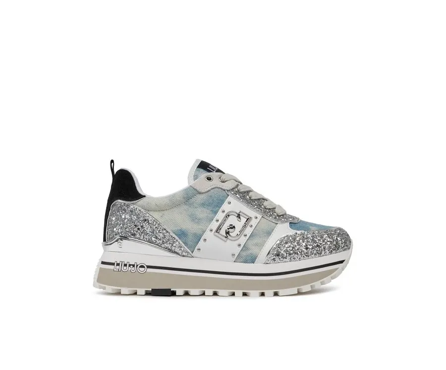 obrazek 1 Liu Jo Sneakersy Maxi Wonder 71 BA4055 TX393 Niebieski