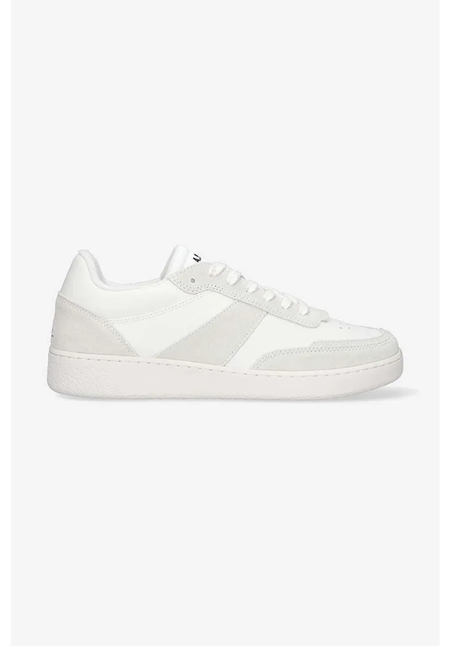 obrazek 1 A.P.C. sneakersy skórzane Plain kolor biały PUAAW.M56112-WHITE