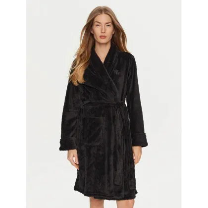 Zdjęcie LAUREN RALPH LAUREN Szlafrok ILN42372F Czarny