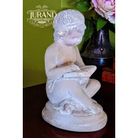 Picture Original figurine of a writing girl