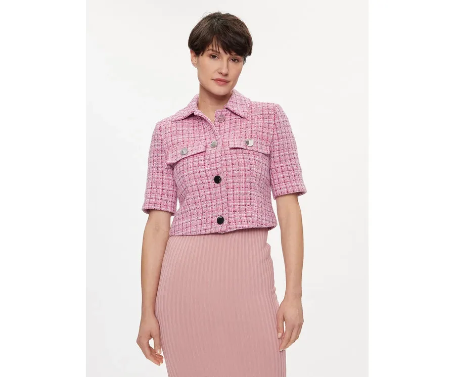 obrazek 1 Liu Jo Marynarka MA4184 T4440 Różowy Regular Fit
