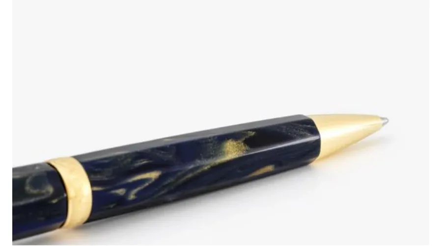 obrazek 2 Ekskluzywny długopis Medici Golden Blue z żywicy