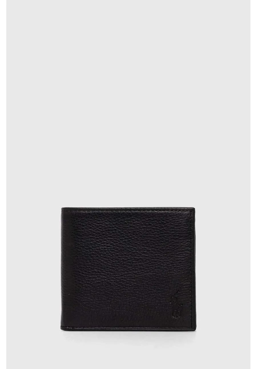 obrazek 1 Polo Ralph Lauren portfel skórzany męski kolor czarny