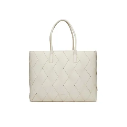 Zdjęcie Calvin Klein Torebka Ck Woven Medium Shopper K60K612994 Biały