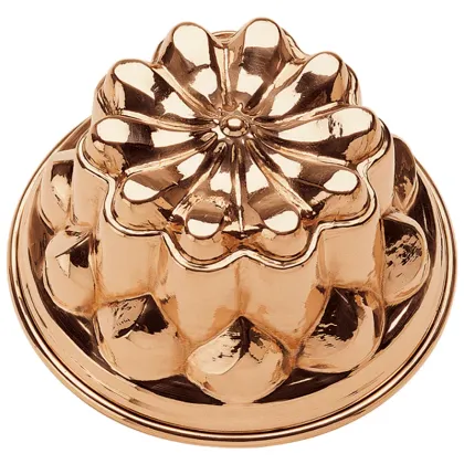 Zdjęcie Miedziana forma do puddingu 23,5 cm
