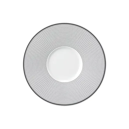 Zdjęcie Okrągły duży porcelanowy spodek 17,5 cm z Niemiec - Seltmann Weiden