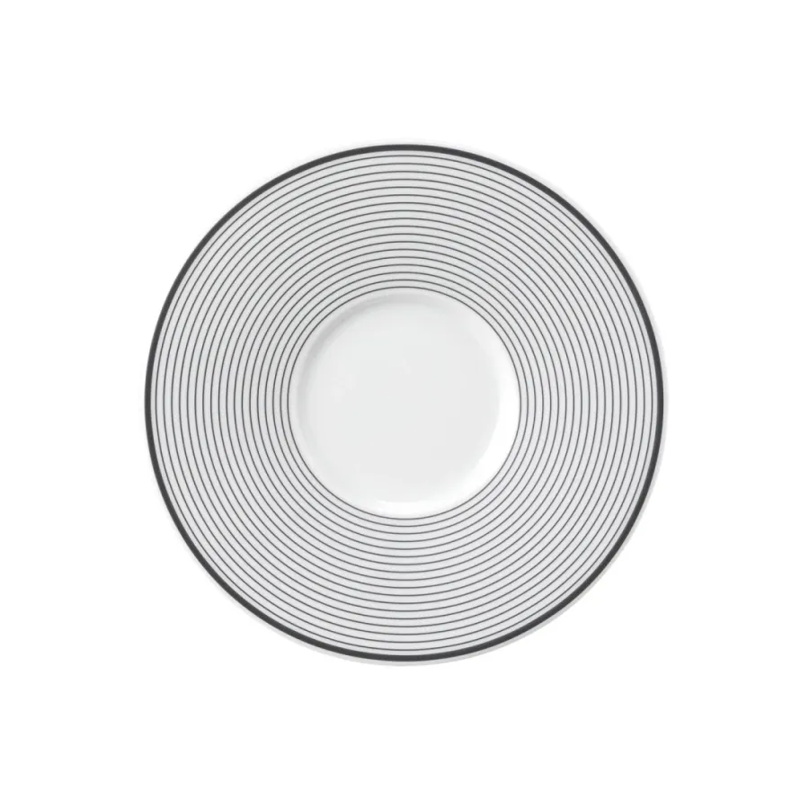 obrazek 1 Okrągły duży porcelanowy spodek 17,5 cm z Niemiec - Seltmann Weiden