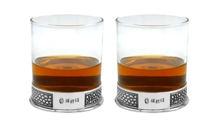 obrazek 1 Fantastyczny komplet dwóch szklanek do whisky w eleganckim opakowaniu