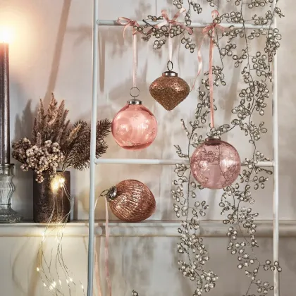 Zdjęcie Świąteczne zawieszki, zestaw 4 szt. Katie