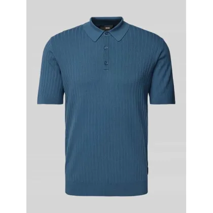 Zdjęcie Koszulka polo o kroju slim fit z listwą guzikową model ‘NUPE’