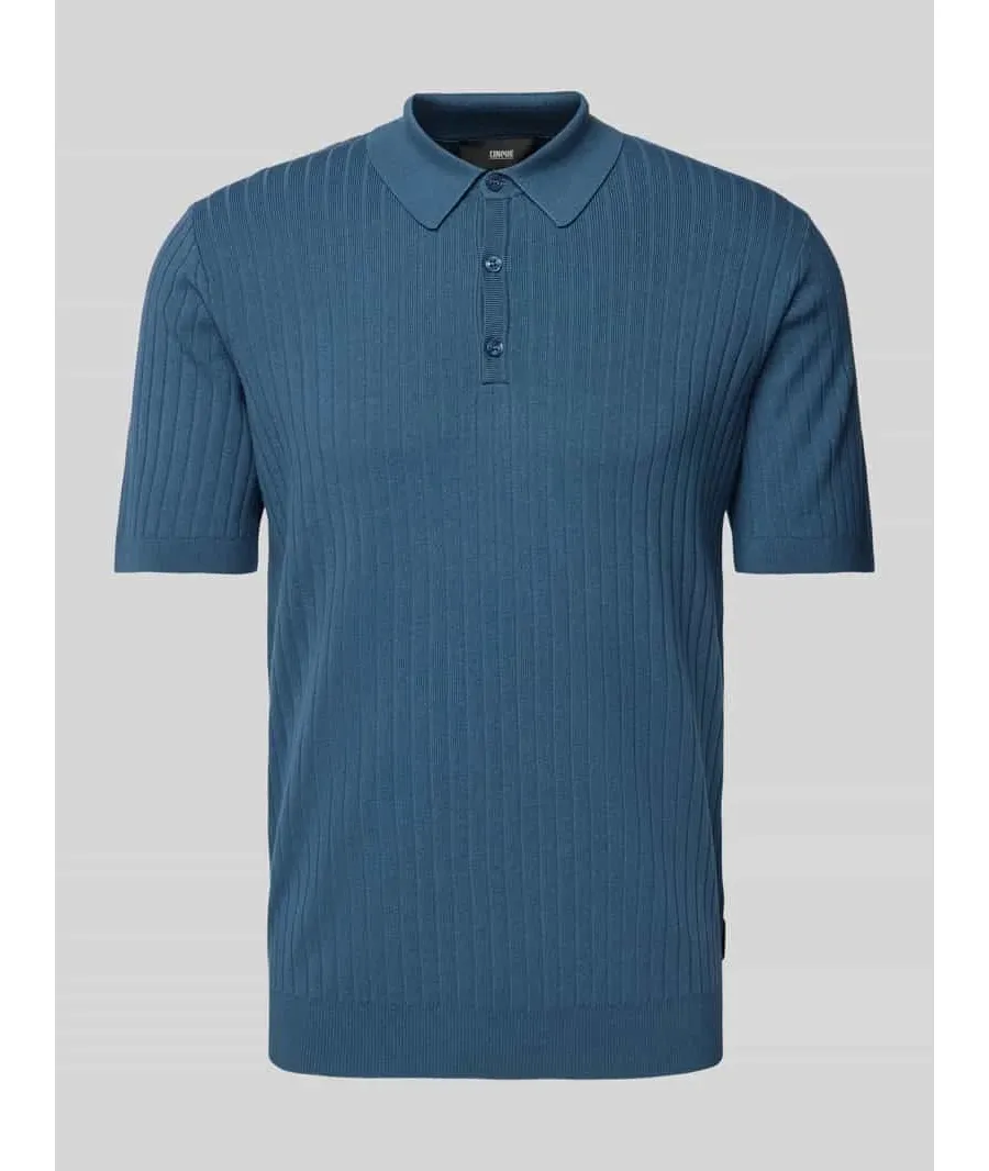 obrazek 1 Koszulka polo o kroju slim fit z listwą guzikową model ‘NUPE’