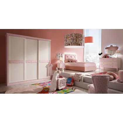 Zdjęcie Piękna komoda z trzema szufladami w romantycznym stylu - Ferretti e Ferretti