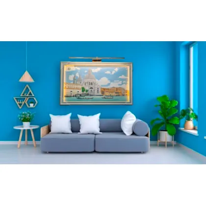 Zdjęcie Wspaniałą Płaskorzeźba Obraz 140cm ×90cm ×3cm Wenecja 03.