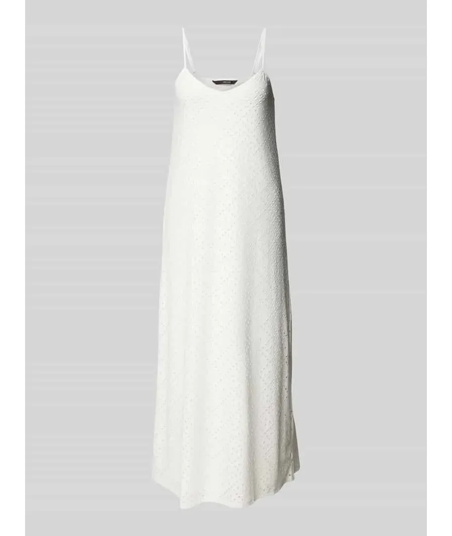 obrazek 1 Sukienka midi z haftem angielskim model ‘TASSA’