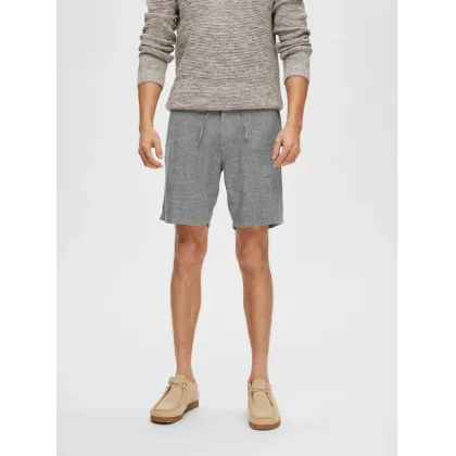 Zdjęcie Selected Homme Szorty materiałowe Slhregular-Brody 16087638 Szary Regular Fit