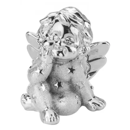 Picture Sumptuous Figurine of a sitting Angel, 5 cm