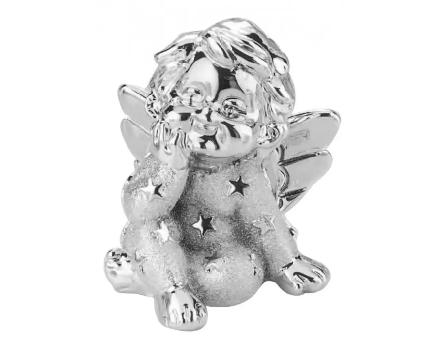obrazek 1 Wystawna Figurka Aniołek siedzący 5cm