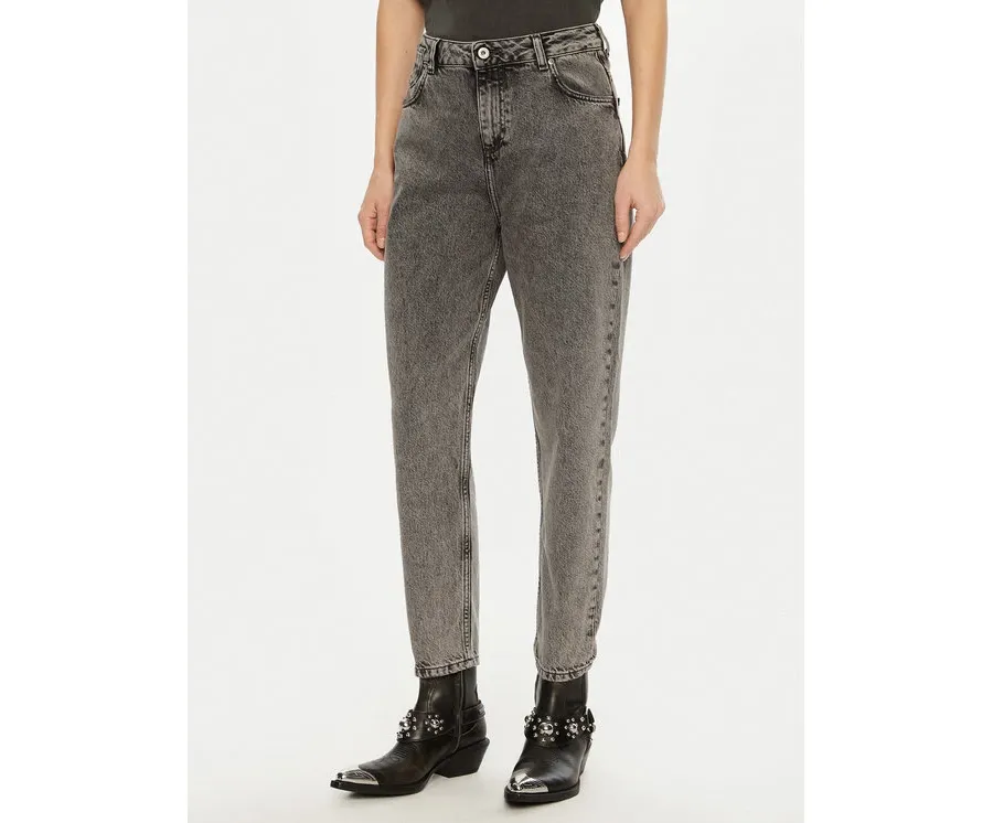 obrazek 1 Mustang Jeansy Charlotte 1015989 Szary Mom Fit