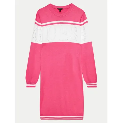 Zdjęcie Guess Sukienka dzianinowa J4YK04 Z3GW0 Różowy Regular Fit