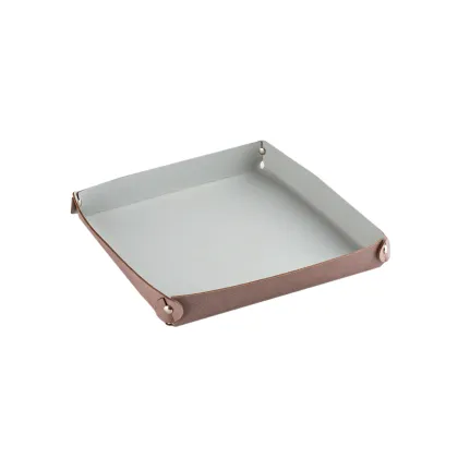 Picture Beautiful tray 17x17xH3 cm in a stylish powder pink color